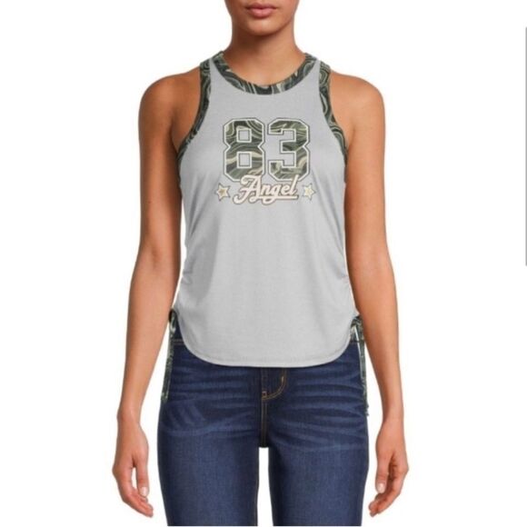 WOMEN'S Juniors Graphic Heart Comfy Soft Tank Tops 2-Pack Size XXL - Picture 5 of 8